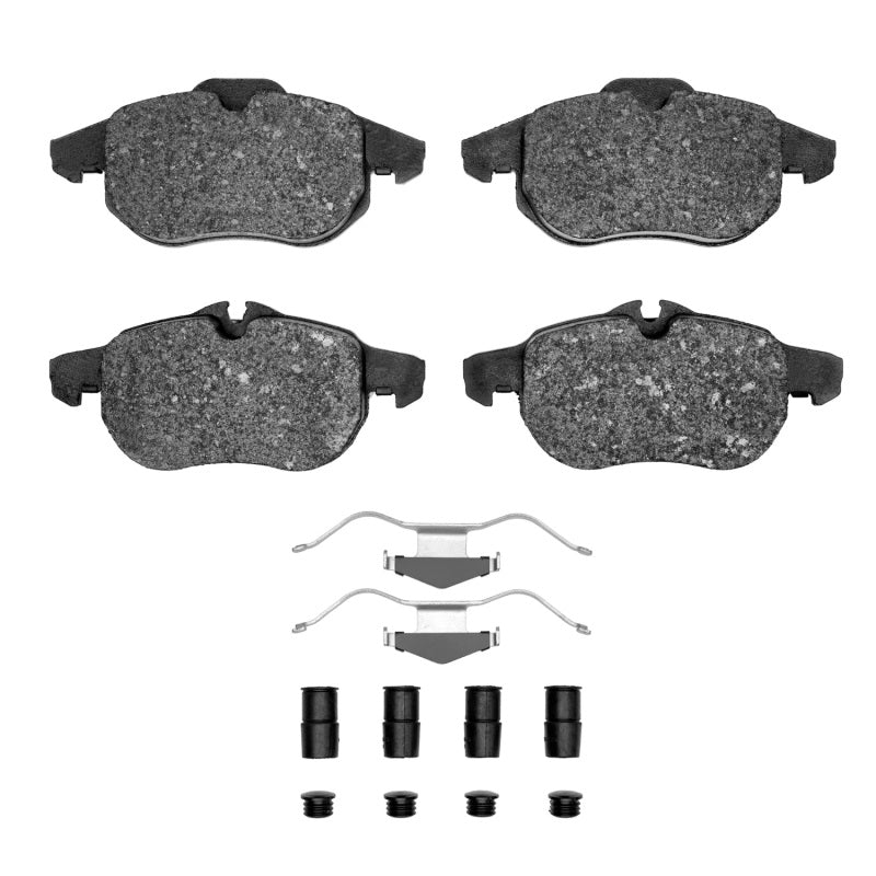 R1 03-05 Saab 9-3 Front Semi Met Pads & Hardware Kit