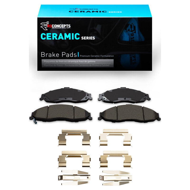 R1 1998-2002 Chevrolet Camaro Front R1 Ceramic Pads & Hardware Kit