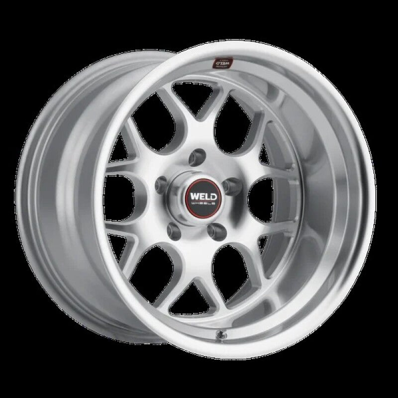 Weld Solana 18x8 / 5x114.3 BP / ET0 / 78.1mm Bore - Gloss Silver Machined Wheel
