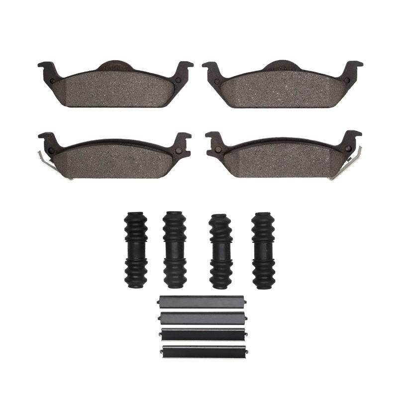R1 03-04 Dodge Dakota RWD Rear Ceramic Pads & Hardware Kit