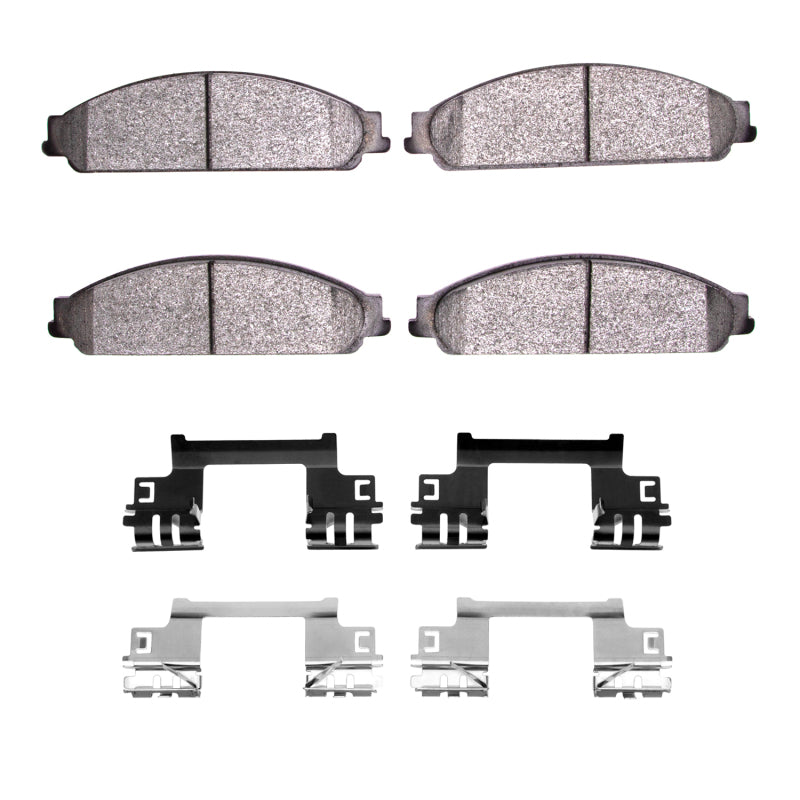 R1 2005-2009 Ford Freestyle Front R1 Semi Met Pads & Hardware Kit