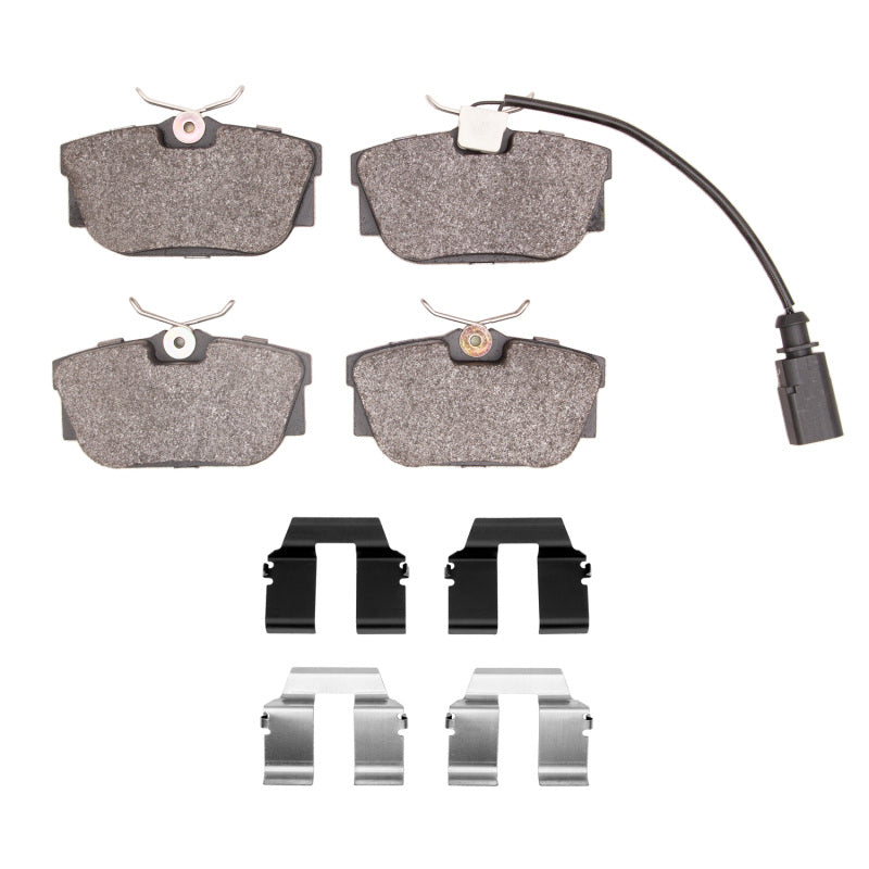 R1 00-00 Volkswagen EuroVan Rear Optimum OE Pads & Hardware Kit