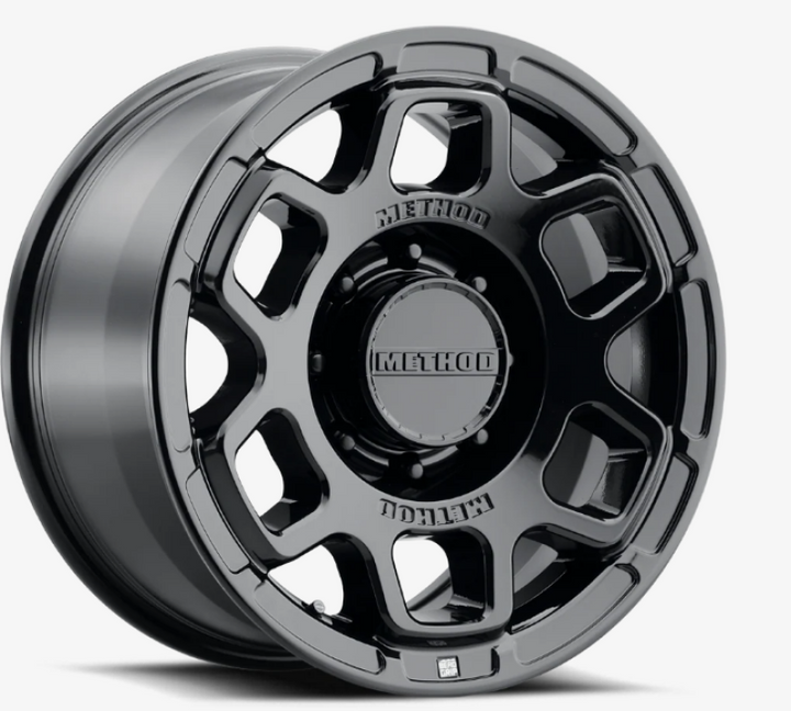 Method MR710-HD Bead Grip 18x9 / 8x180 / 12mm Offset / Gloss Black Wheel