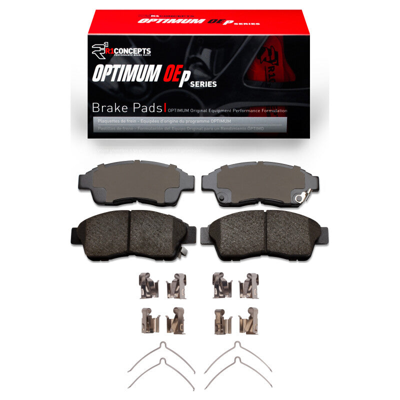 R1 92-03 Geo Prizm Front Optimum OE Pads & Hardware Kit