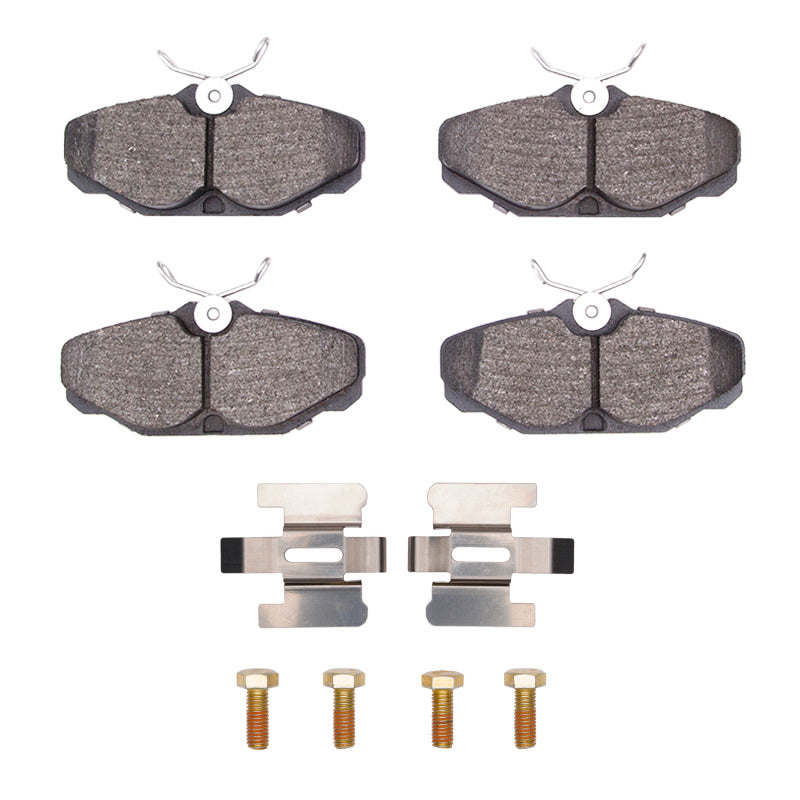 R1 1993-2005 Ford Taurus (Excl SHO) Rear R1 Semi Met Pads & Hardware Kit