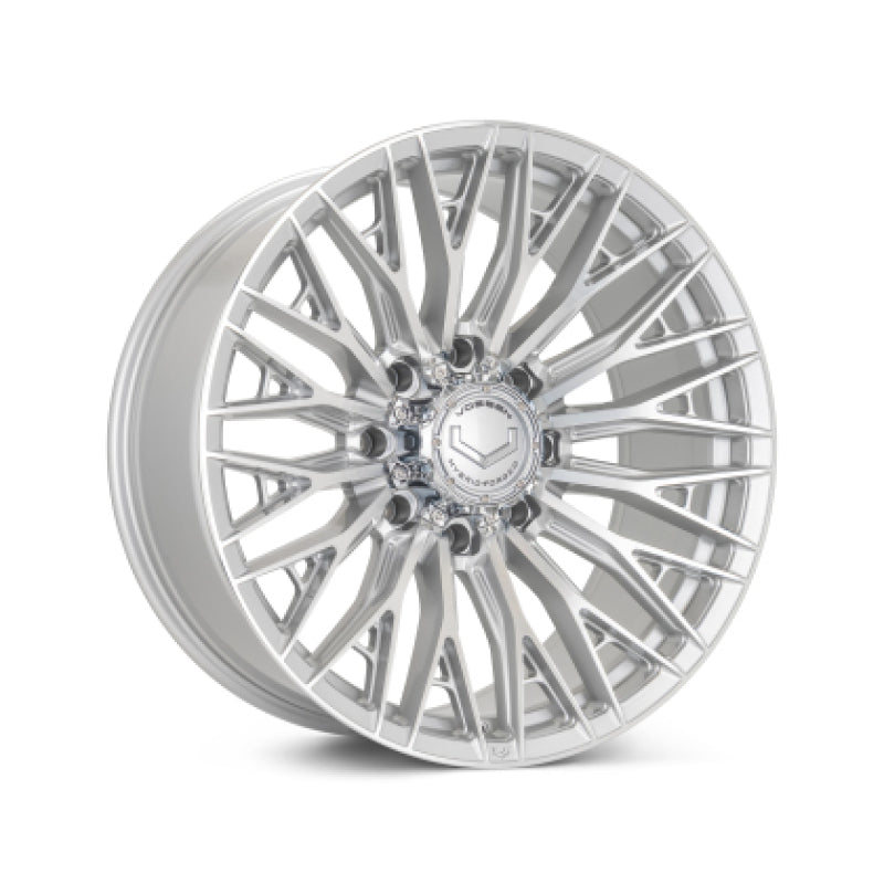 Vossen HFX-6 24x10 - 6x139.7 - ET25 - Deep Face - 106.1 - Silver Polished Wheel