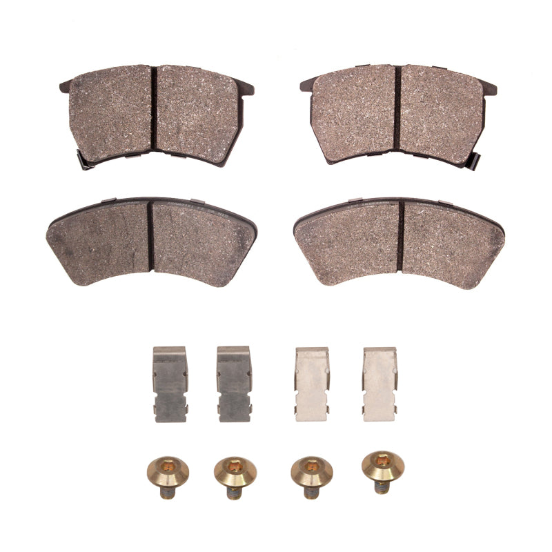 R1 87-89 Mazda 323 Front Optimum OE Pads & Hardware Kit