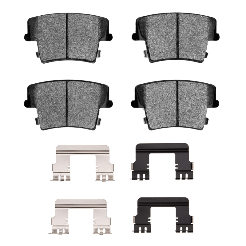 R1 06-14 Dodge Magnum Rear Semi Met Pads & Hardware Kit