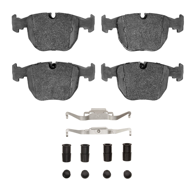 R1 00-03 BMW 540I Front Semi Met Pads & Hardware Kit