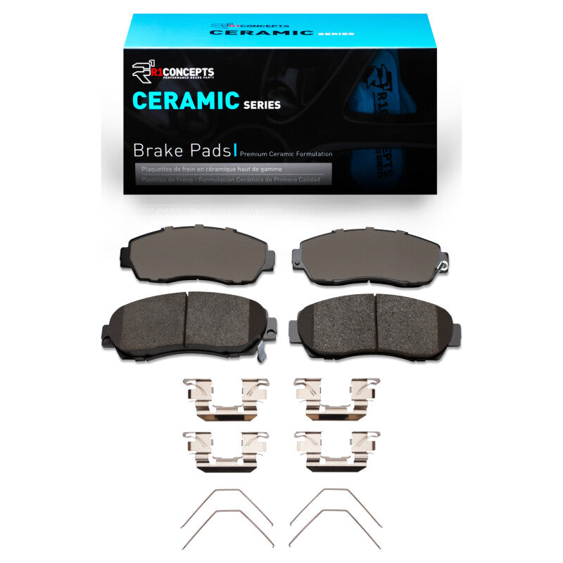R1 2005-2025 Acura TLX Front R1 Ceramic Pads & Hardware Kit
