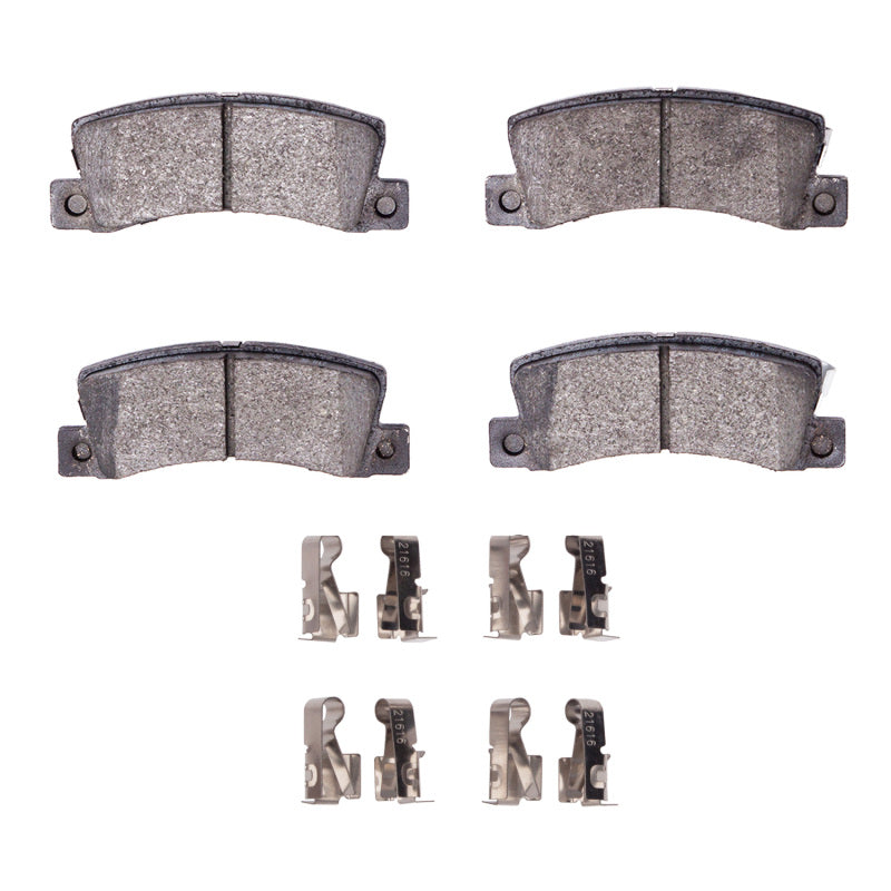 R1 87-96 Toyota Camry Rear Optimum OE Pads & Hardware Kit