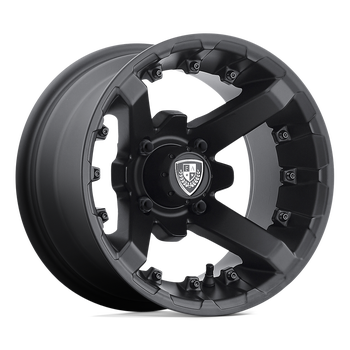 Wheel Pros FA121 ILLUSION 10X7 MACHINED GLOSS BLACK 4X101.6 Wheel
