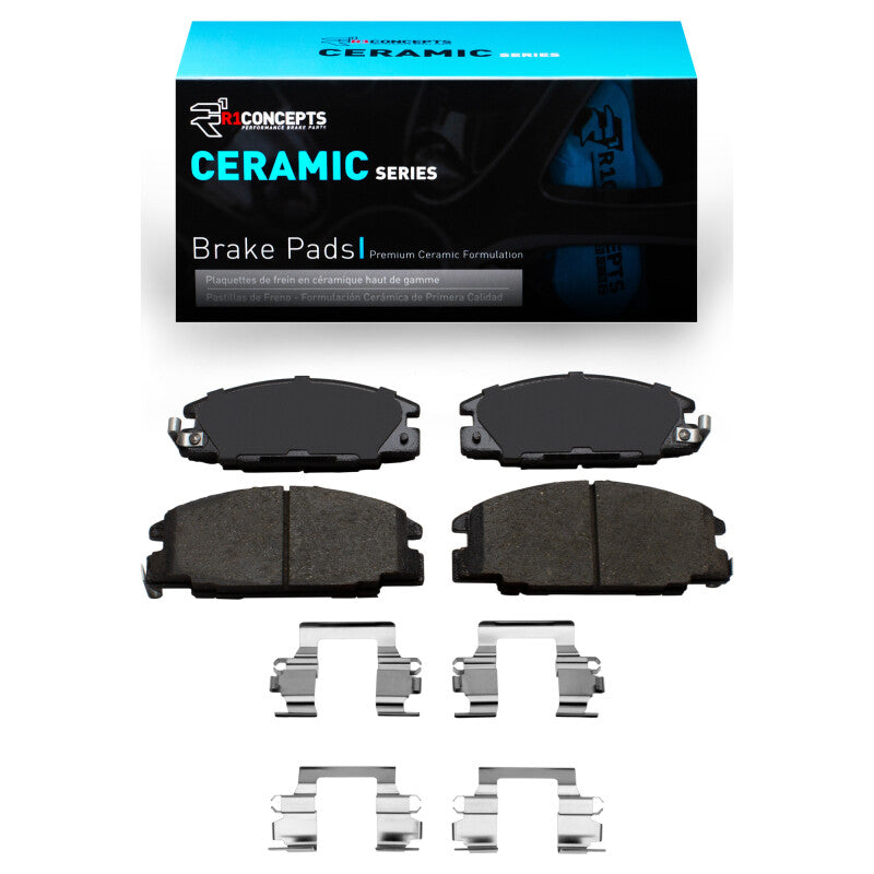 R1 1986-2006 Chevrolet Luv Pickup (Mexico) Front R1 Ceramic Pads & Hardware Kit