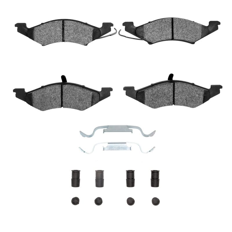 R1 83-83 Mercury LYNX Front Semi Met Pads & Hardware Kit