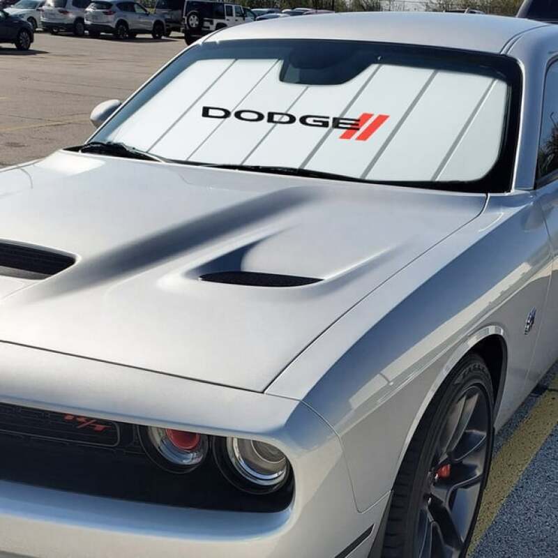 Covercraft 06-10 Charger UVS100 Premier Series Custom Sunscreen with Dodge logo