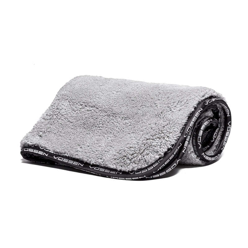 Vossen Plush Detailing Microfiber Towel 16in x 16in - 2 Pack