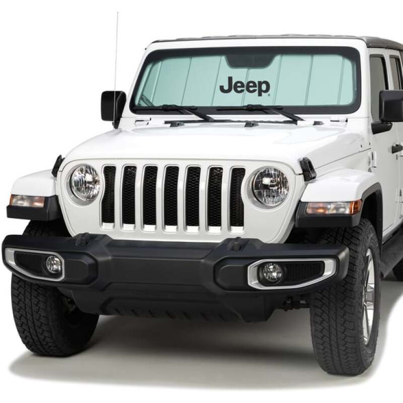 Covercraft 11-18 Jeep Wrangler (JK) UVS100 Custom Sunscreen with Jeep logo