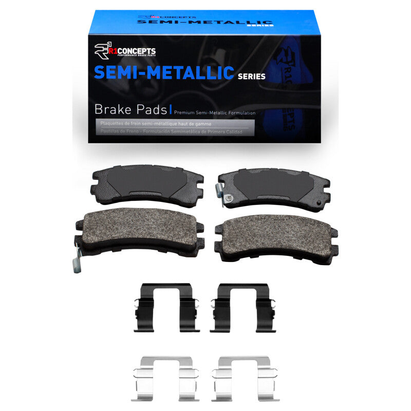 R1 88-95 Nissan Pathfinder Rear Semi Met Pads & Hardware Kit