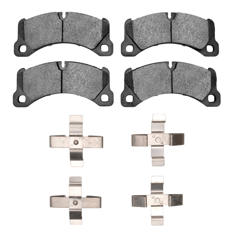 R1 11-23 Porsche Cayenne Front Semi Met Pads & Hardware Kit