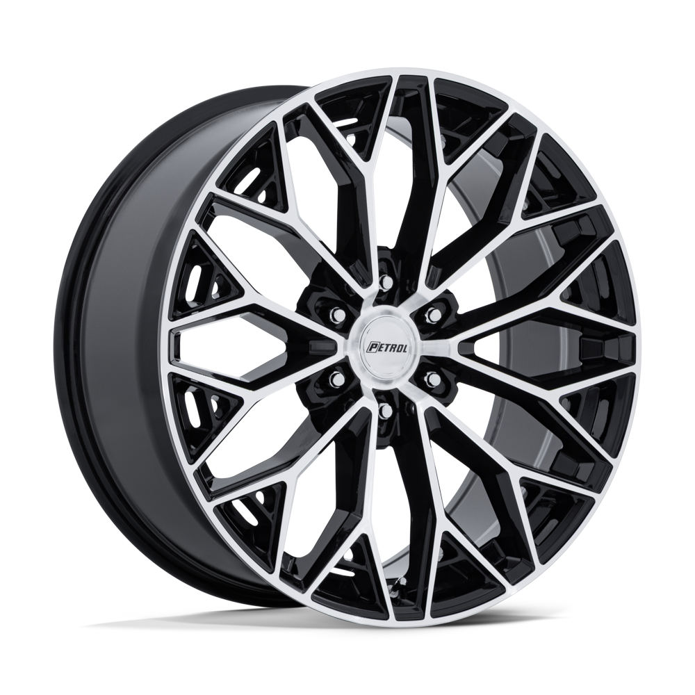 Wheel Pros PE006 P5E 22X9.5 GLOSS BLACK 6X139.7 Wheel
