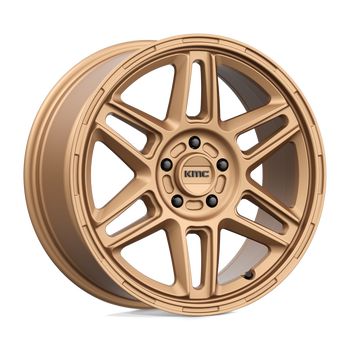 KMC Wheels KM708 BULLY 17X8 MATTE BRONZE 5X114.3 Wheel