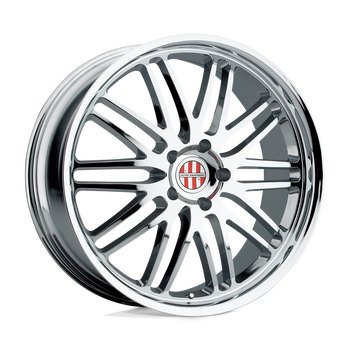 Wheel Pros ZUFFEN 19X10.5 SILVER W/ BRUSHED FACE 5X130 Wheel