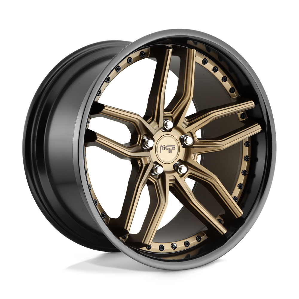 Moto Metal M195 METHOS 20X9 MATTE BRONZE BLACK BEAD RING 5X114.3 Wheel