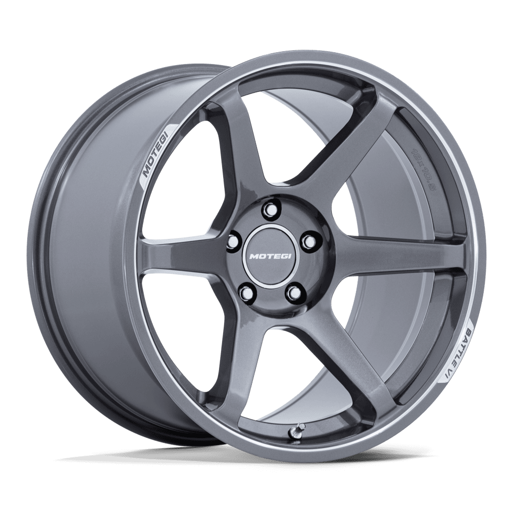 Method Race Wheels MR160 BATTLE VI 19X9.5 GLOSS GUNZILLA W/ MACHINED LIP 5X114.3 Wheel