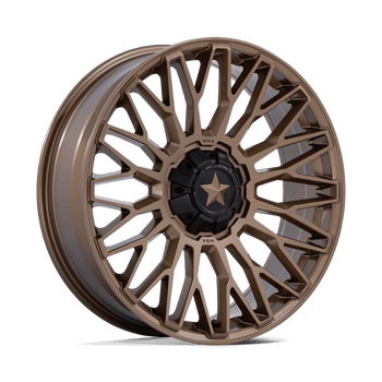 Wheel Pros M55 COMMANDER UTV 20X7 GLOSS BRONZE MILLED 4X110 Wheel