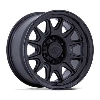 Wheel Pros PA34 ROCKWELL 17X8.5 SATIN BLACK 5X127 Wheel