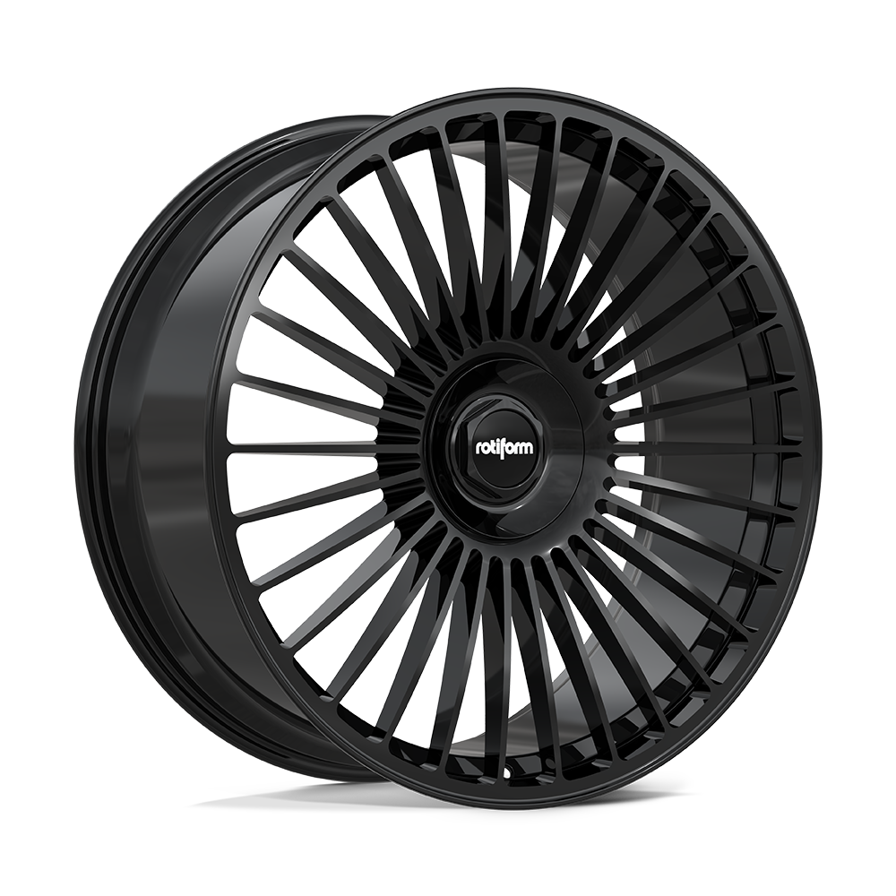 Wheel Pros RF913 GRZ 24X10 GLOSS BLACK 5X112/5X120 Wheel