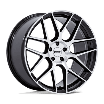TIS Wheels TW005 GOODWOOD 19X8.5 HYPER SILVER 5X120 Wheel