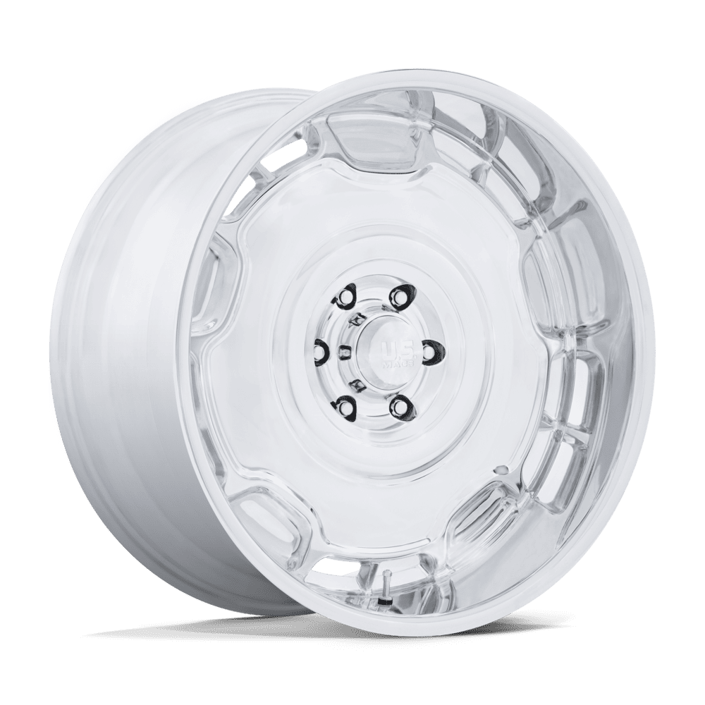 Wheel Pros UC146 ARLINGTON 22X10.5 SILVER M-BLK CENTER W/ DC-LIP 5X127 Wheel
