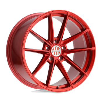 Wheel Pros ALPEN 17X8 GLOSS ORANGE 5X130 Wheel